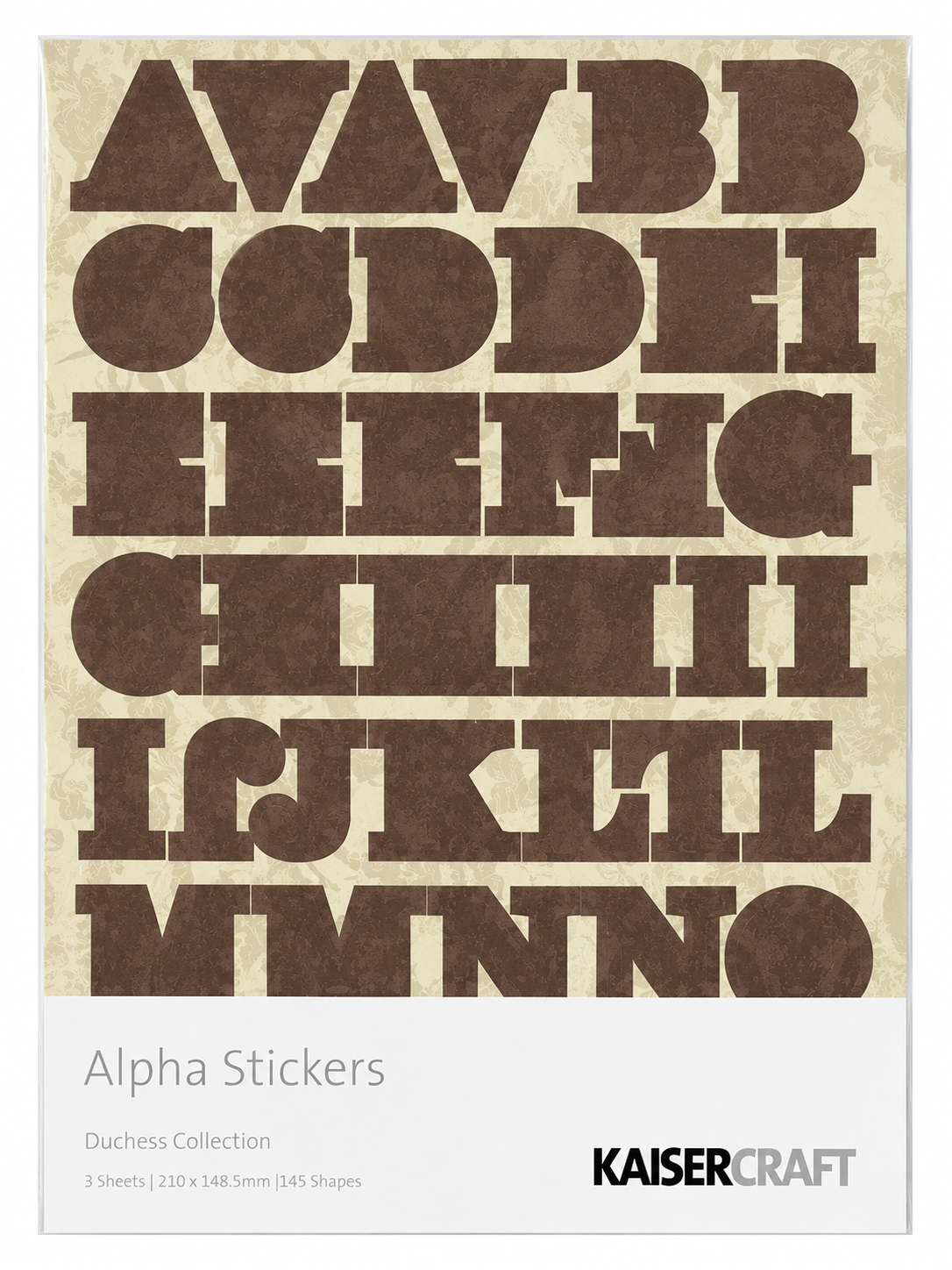 KAISERCRAFT | Duchess | Alpha Stickers