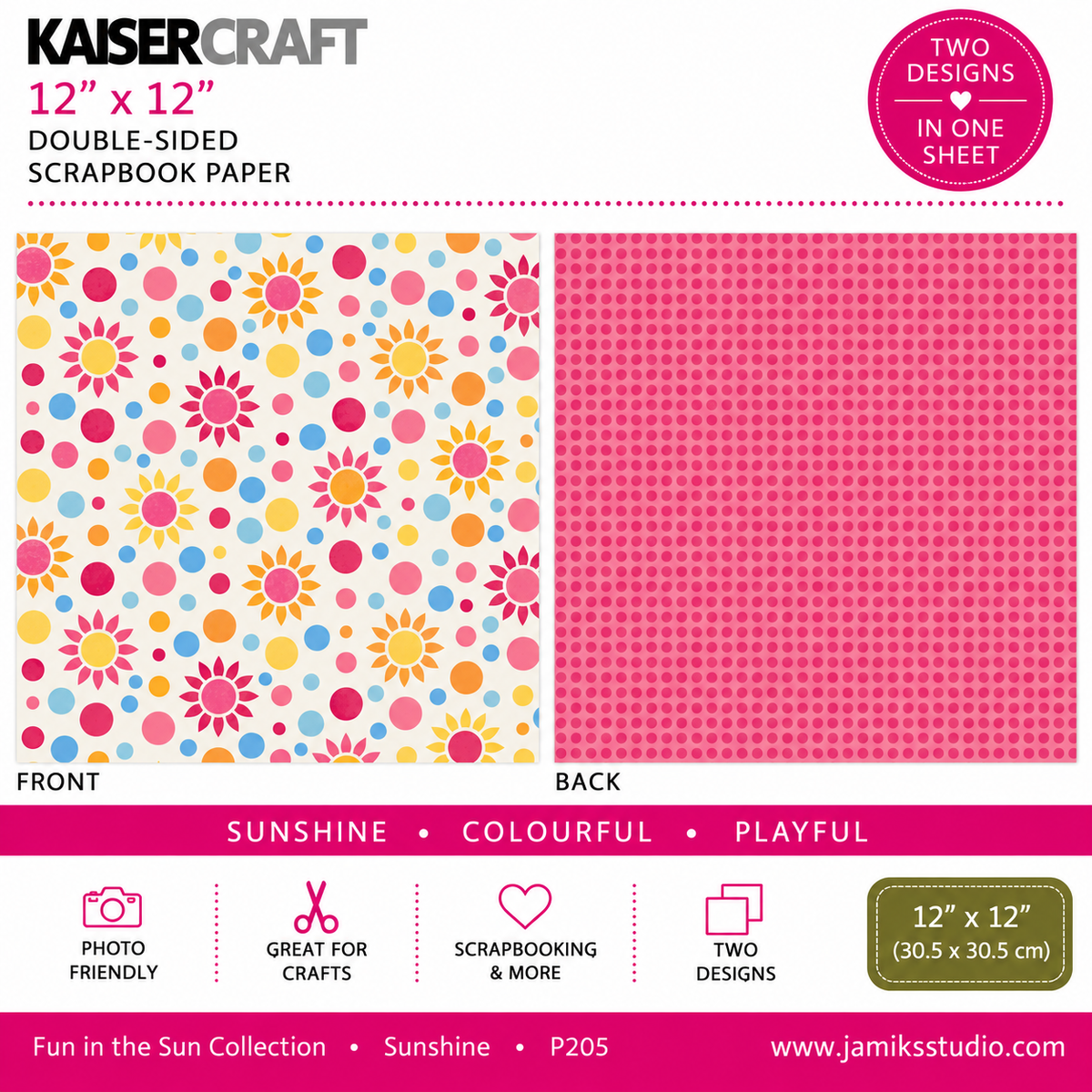 KAISERCRAFT | Fun in the Sun | Sunshine