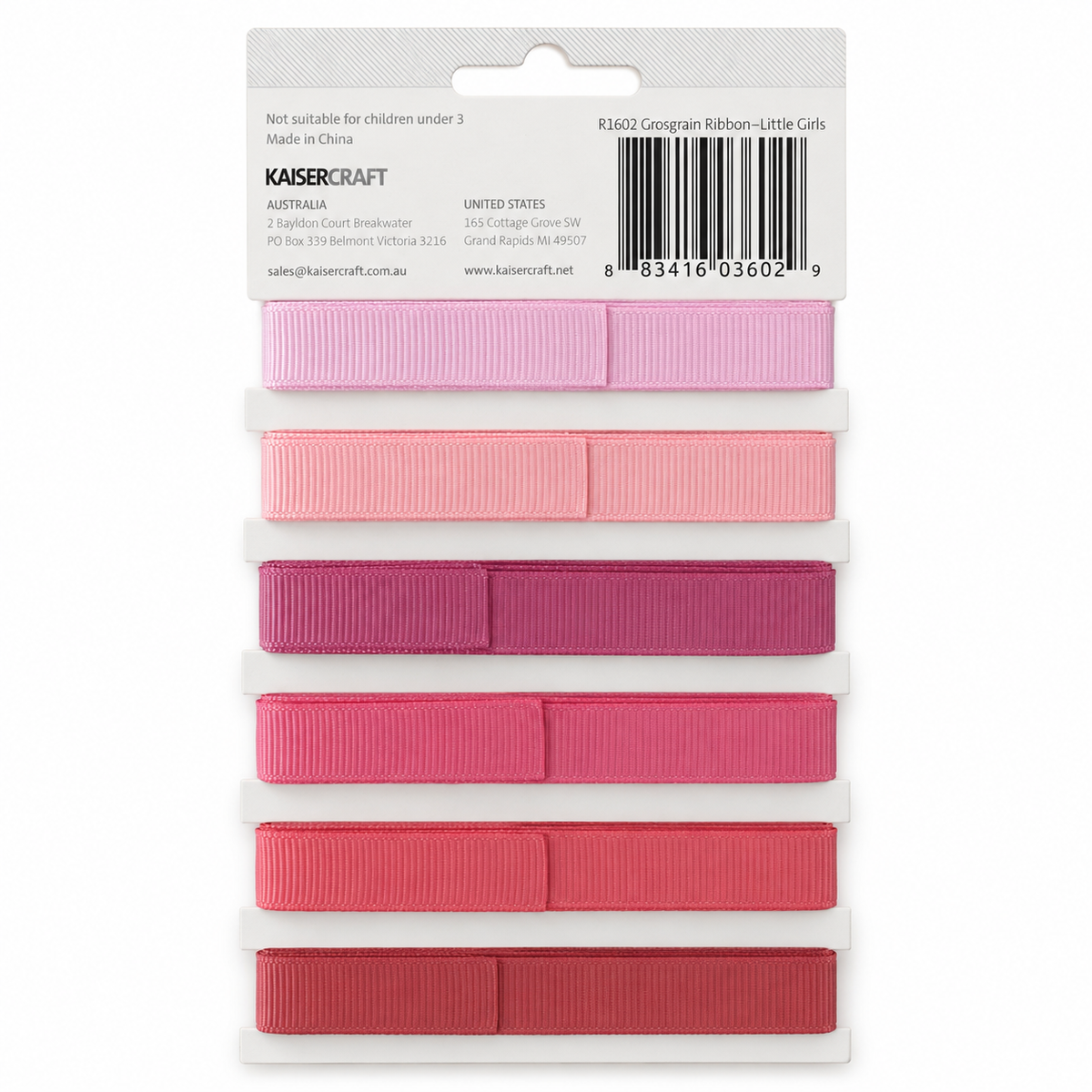 KAISERCRAFT |Grosgrain Ribbon | Little Girls
