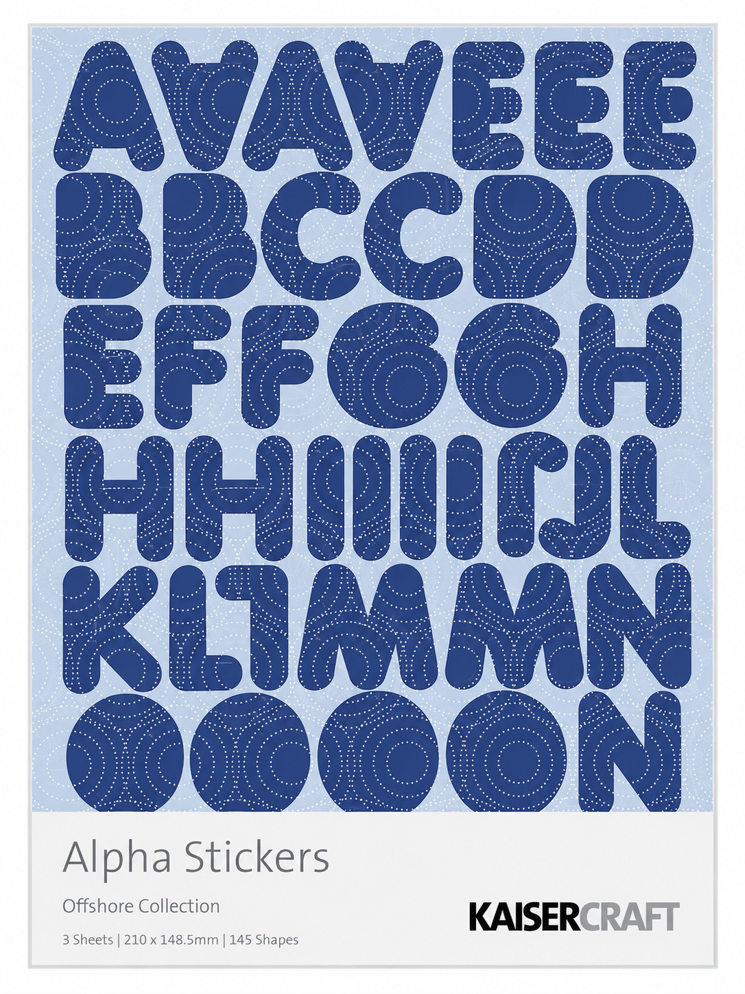 KAISERCRAFT | Offshore | Alpha Stickers