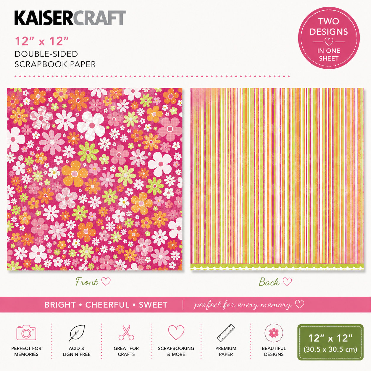 KAISERCRAFT | Candy Lane | Tutti Frutti