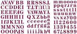 KAISERCRAFT | Gypsy Sisters | Alpha Stickers