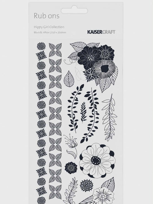 KAISERCRAFT | Hippy Girl | Rub ons