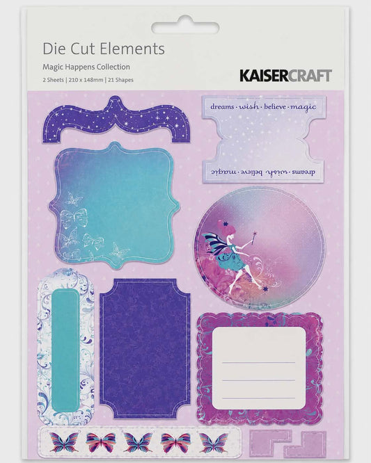 KAISERCRAFT | Magic Happens | Die Cut Elements