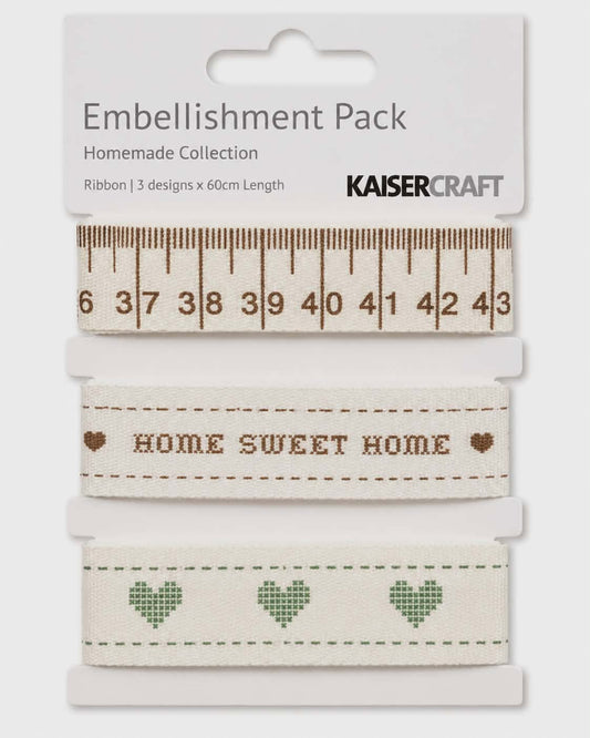 KAISERCRAFT | Homemade | Embellishment Pack