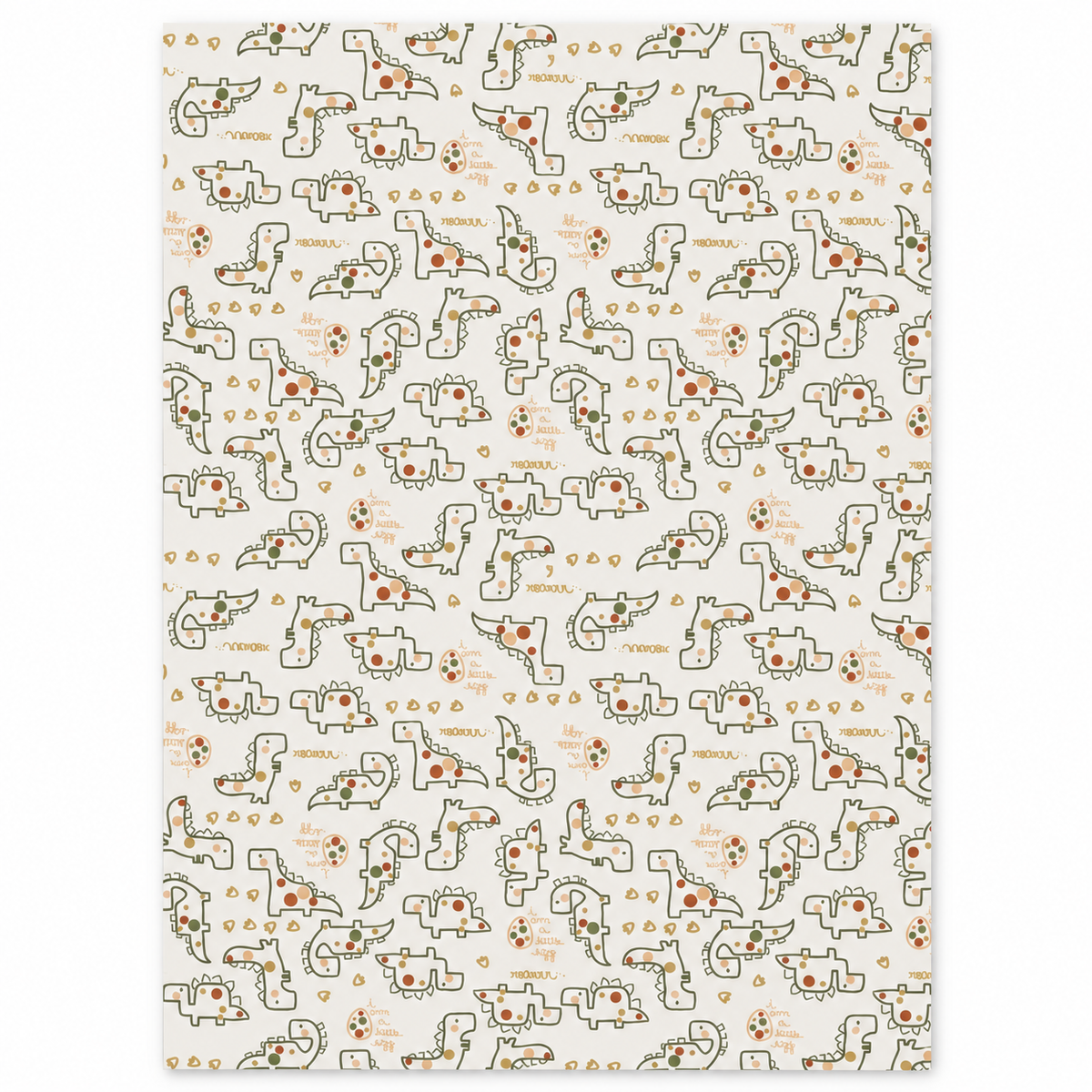 Baby Dinosaurs | A4 Craft Paper