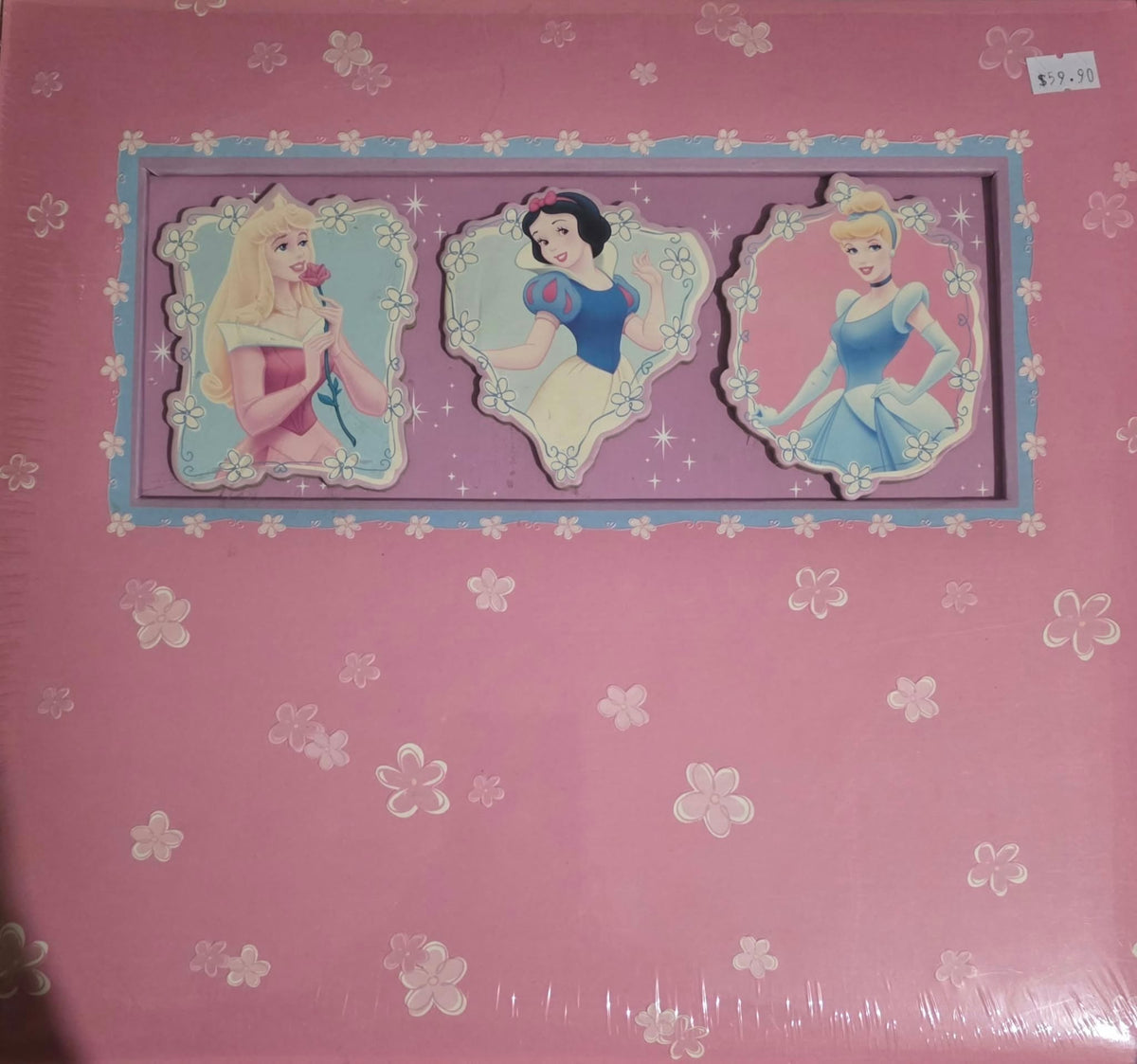 Disney Princess Embossed Scrapbook Album – 12 × 12