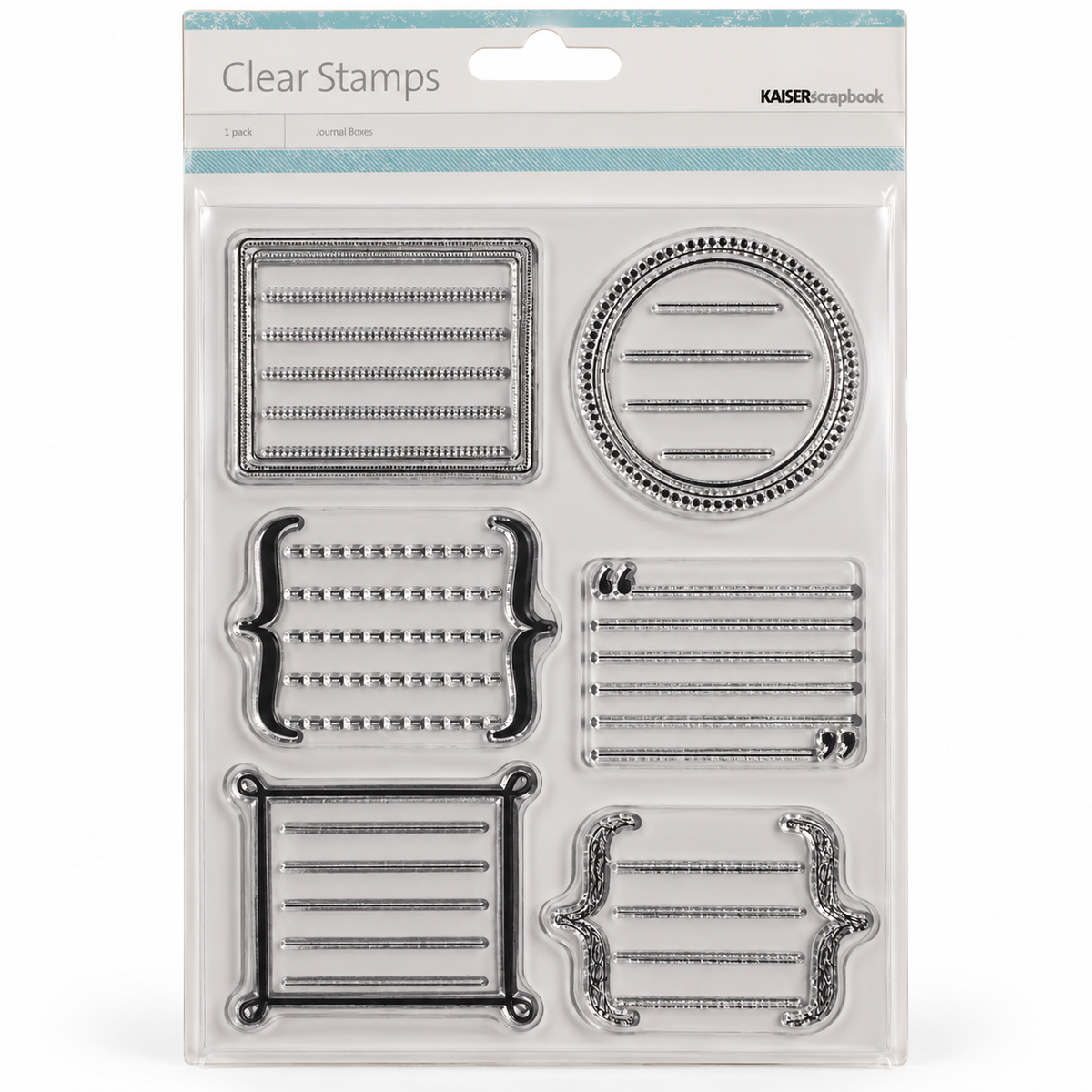 KAISERCRAFT | Clear Stamps | Journal Boxes
