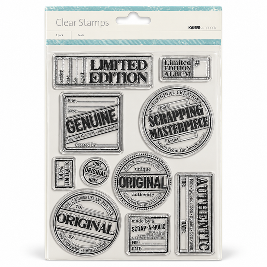 KAISERCRAFT | Clear Stamps | Seals