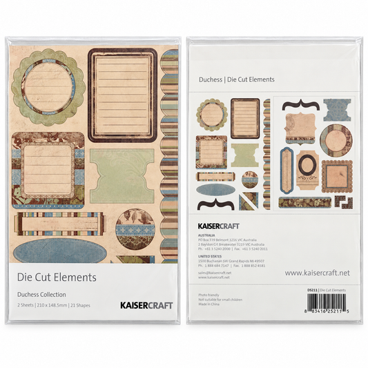 KAISERCRAFT | Duchess | Die Cut Elements