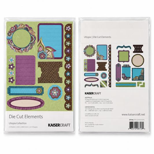 KAISERCRAFT | Utopia | Die Cut Elements
