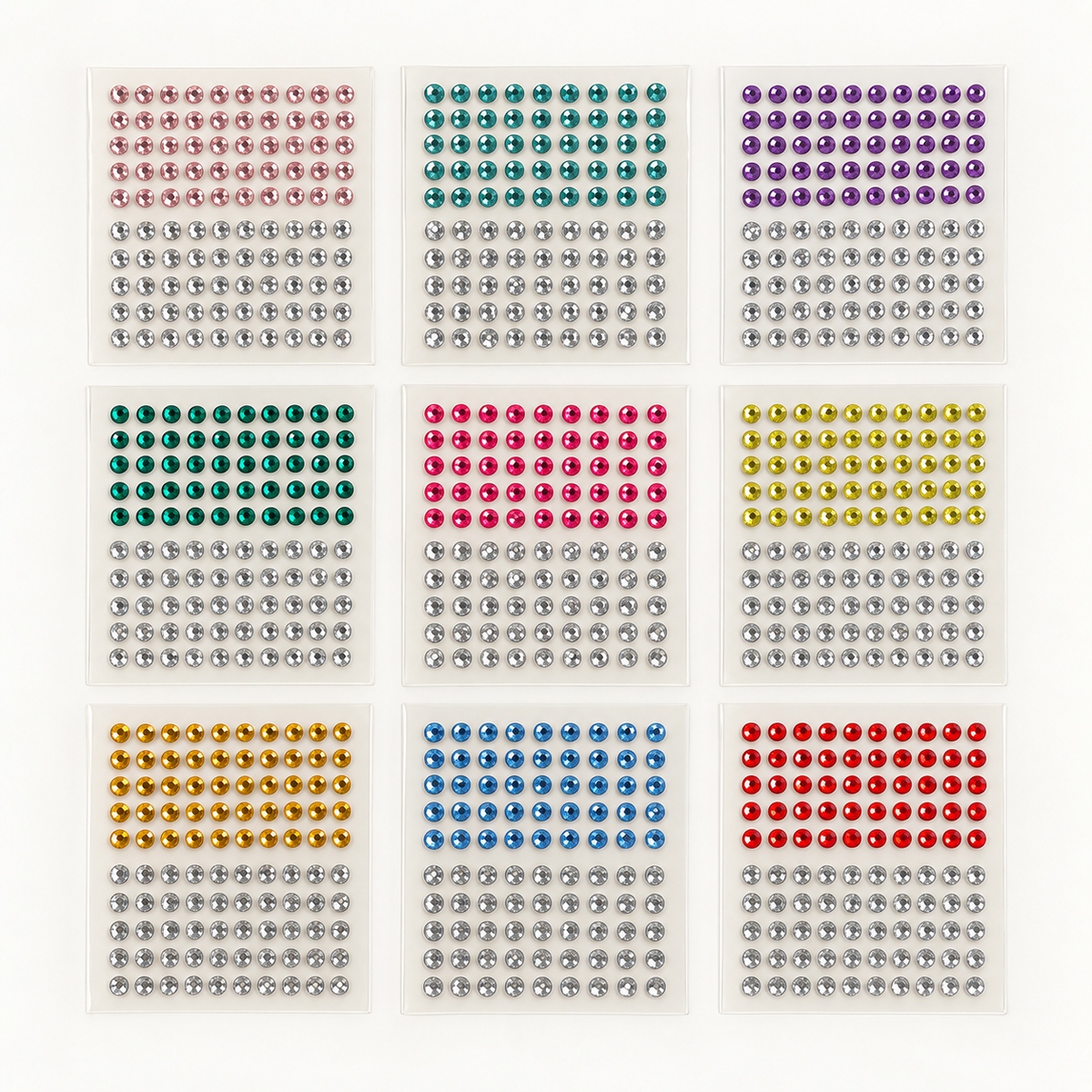Rhinestone Craft Gems – Colour & Clear