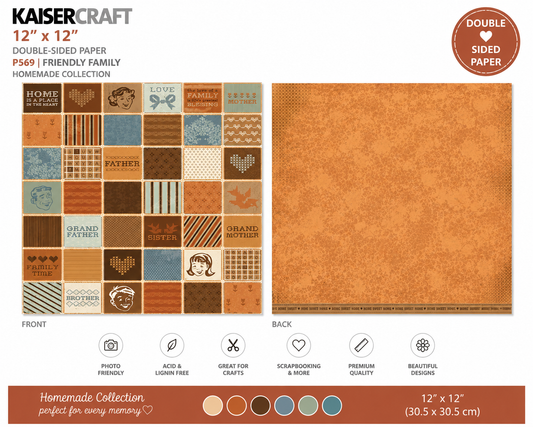 KAISERCRAFT | Homemade | Friendly Family