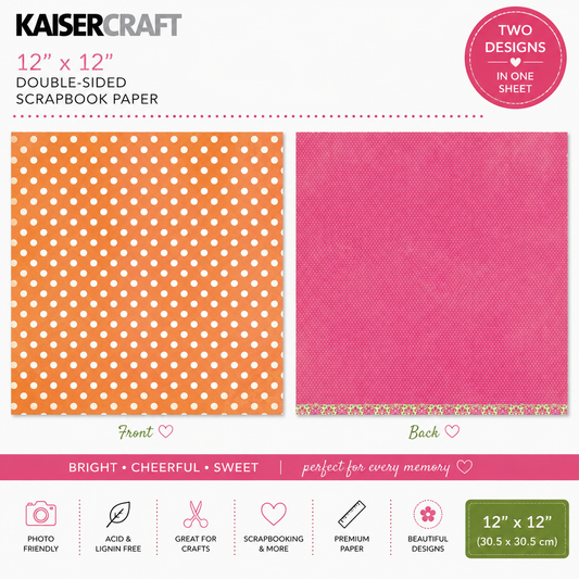 KAISERCRAFT | Candy Lane | Mango Drops