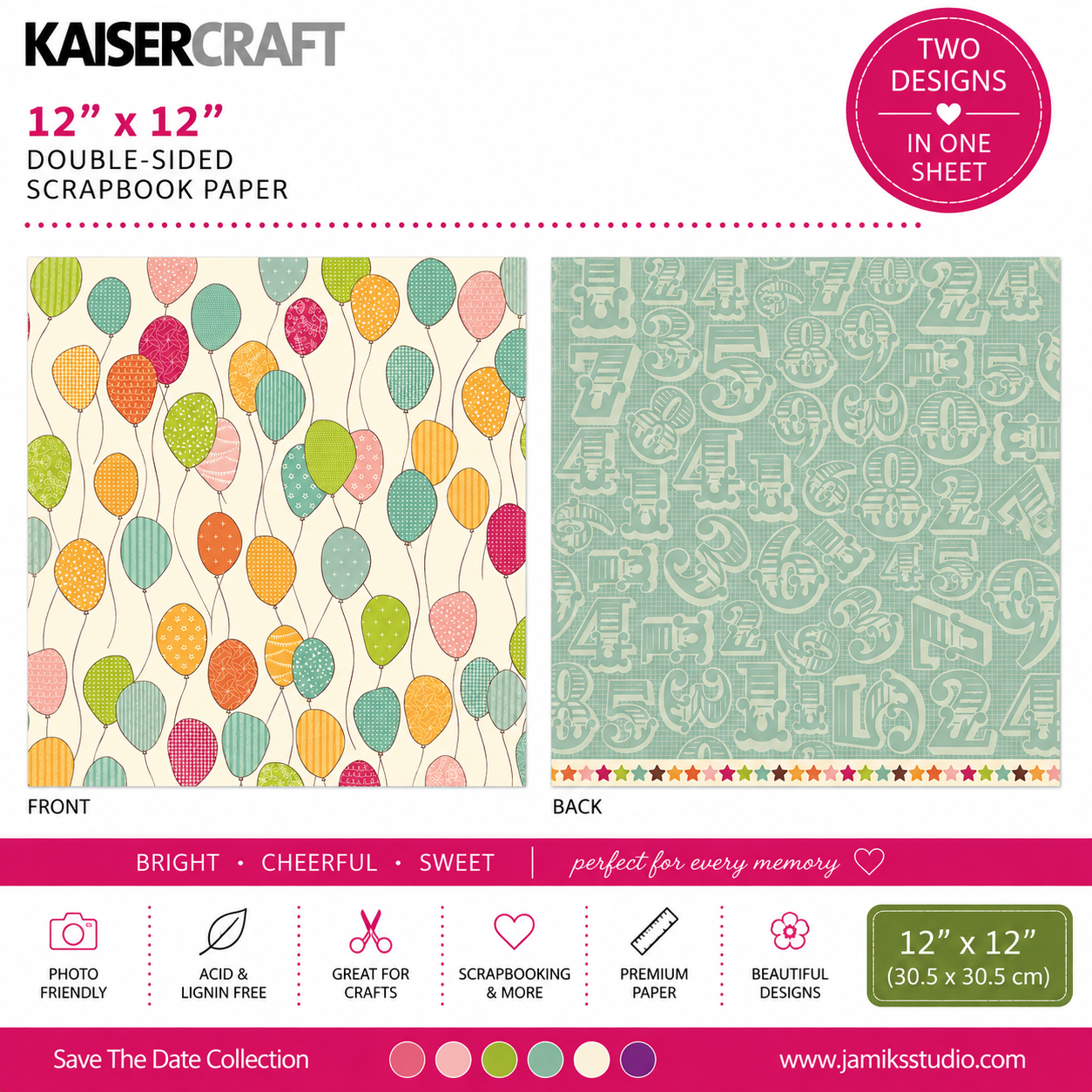 KAISERCRAFT | Save The Date | Streamers