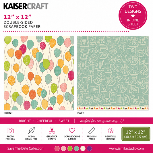 KAISERCRAFT | Save The Date | Streamers
