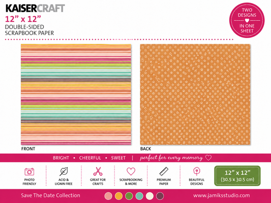 KAISERCRAFT | Save The Date | Invite