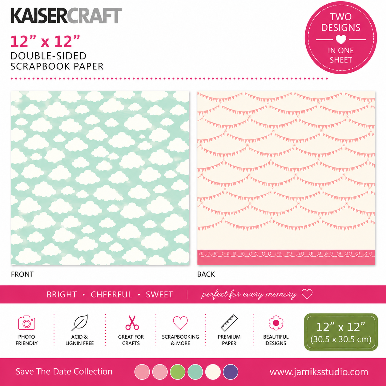 KAISERCRAFT | Save The Date | Banner