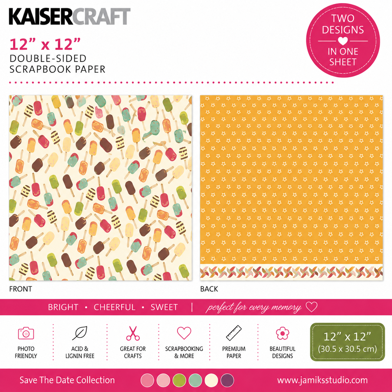 KAISERCRAFT | Save The Date | Milestone