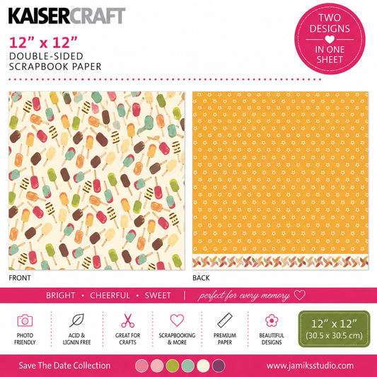KAISERCRAFT | Save The Date | Milestone