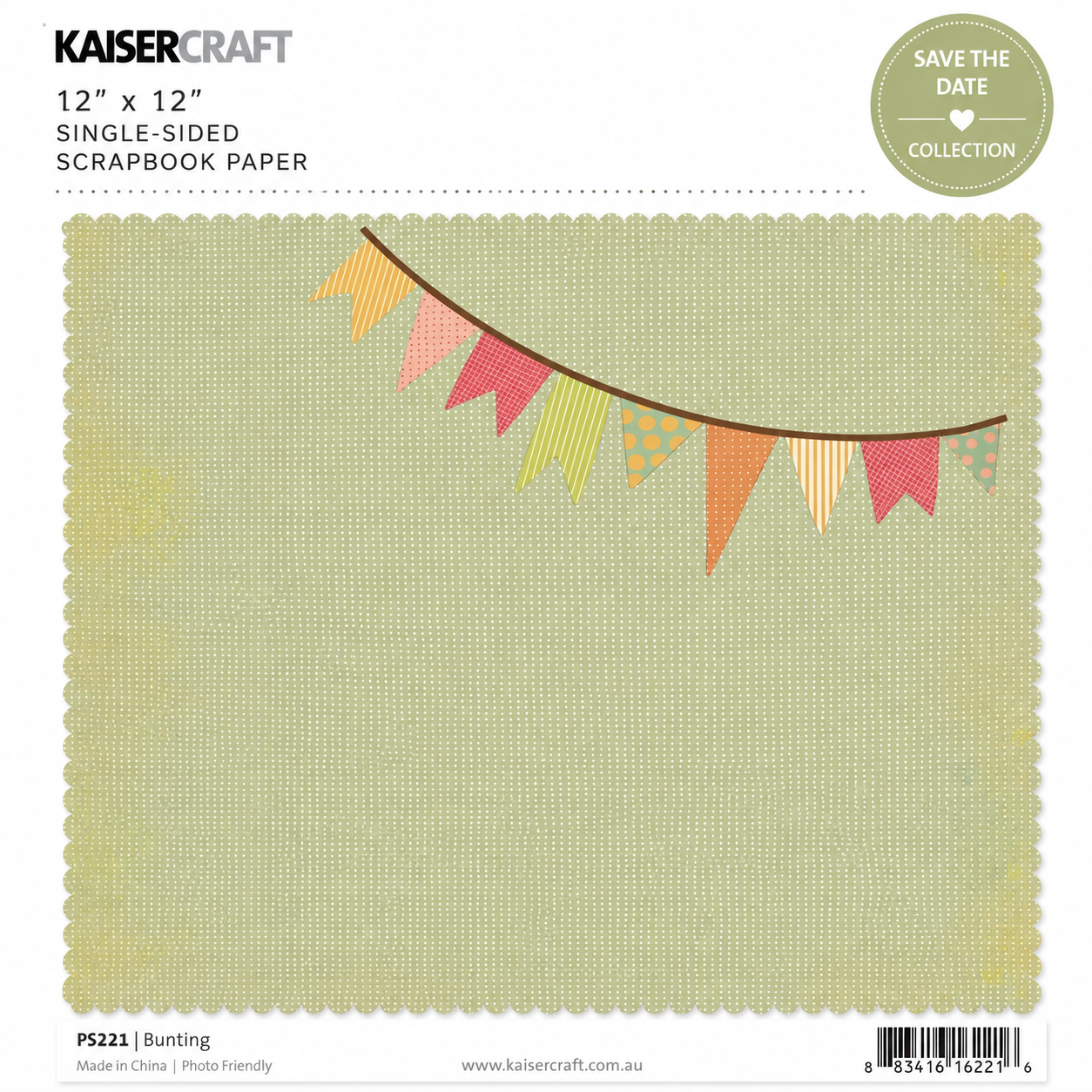 KAISERCRAFT | Save The Date | Bunting