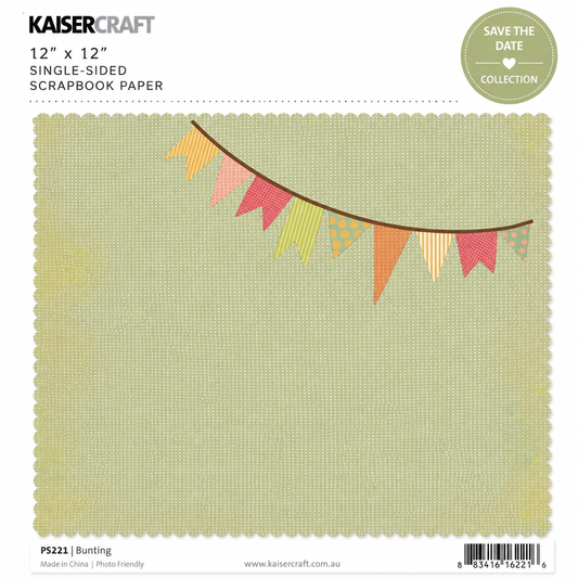 KAISERCRAFT | Save The Date | Bunting