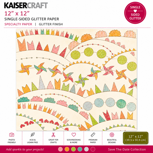 KAISERCRAFT | Save The Date | Pennants