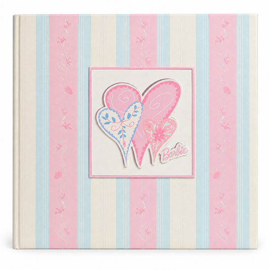 Barbie Embossed Scrapbook Album – 12 × 12