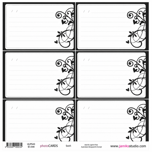 URBAN LILY | photoCARDS | Swirl