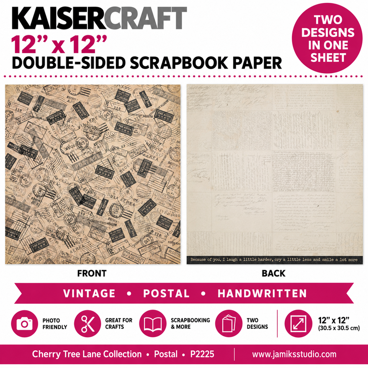 KAISERCRAFT |Cherry Tree Lane | Postal