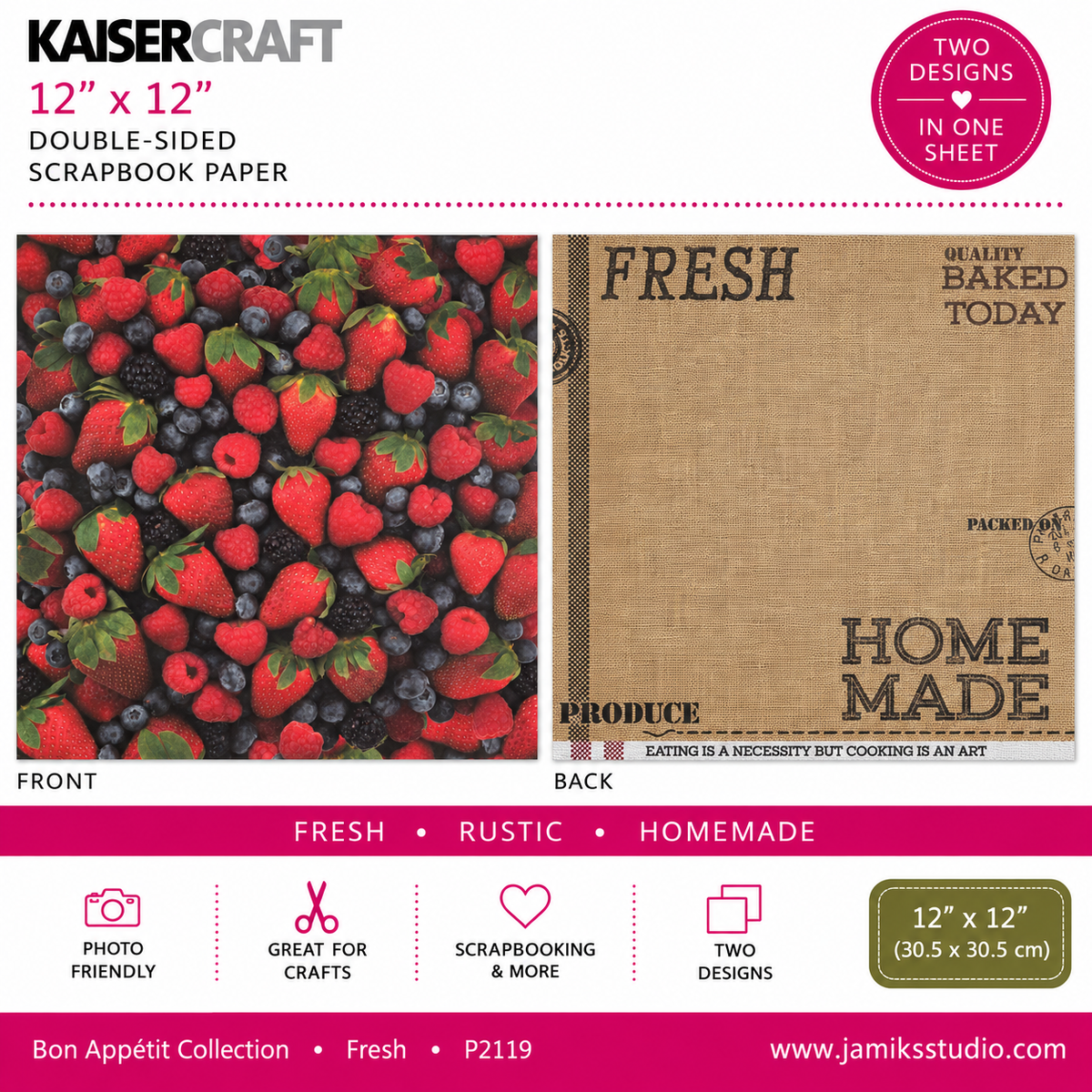 KAISERCRAFT | Bon Appétit | Fresh