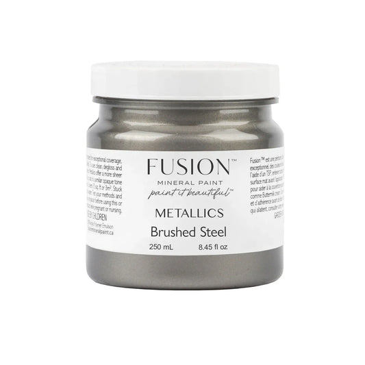 Fusion Mineral Paint - Metallic - Brushed Steel
