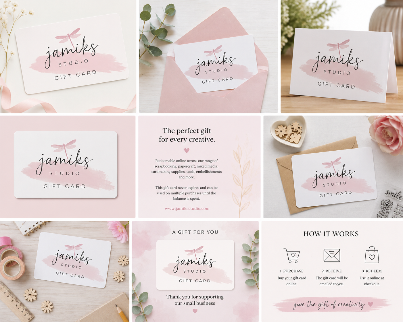 Jamiks Studio gift card