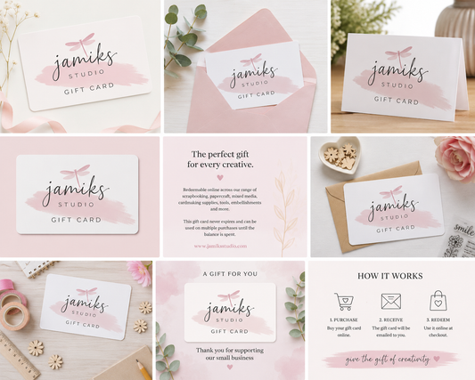 Jamiks Studio gift card