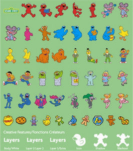 Cricut Cartridge | Sesame Street Friends