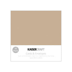 KAISERCRAFT | Card Pack | Kraft