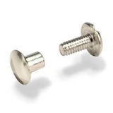 Chicago Book Screws | Nickel Plates 1/2"