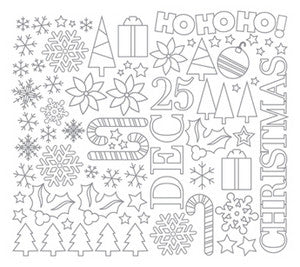 Stickers | Line Art | Deck Halls