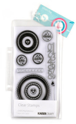 KAISERCRAFT | Child's Play | Clear Stamps