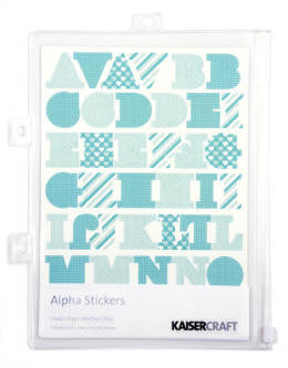 KAISERCRAFT | Child's Play | Aplha Stickers | Boy