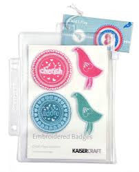 KAISERCRAFT | Child's Play | Embroidered Badges