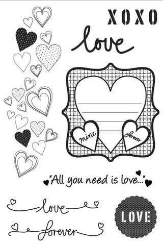 Made With Love | Clear Stamps