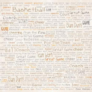 Carolees Creations | Basketball Words