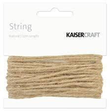 KAISERCRAFT | String - Natural