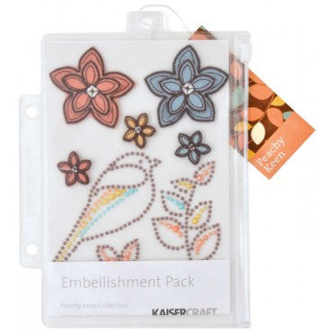 KAISERcraft | Embellishment Pack | Peachy Keen