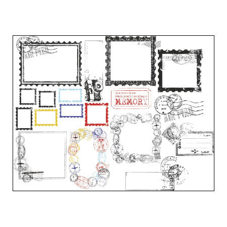 KAISERCRAFT | Check In | Acetate Shapes