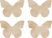 Wooden Flourishes | Butterflies