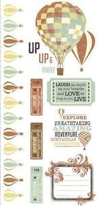 KAISERCRAFT | Up, Up & Away | Rub ons
