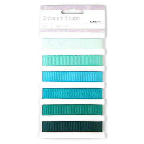 KAISERCRAFT | Grosgrain Ribbon | Ocean