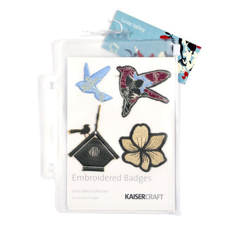 KAISERcraft | Embroidered Badges | Loire Valley